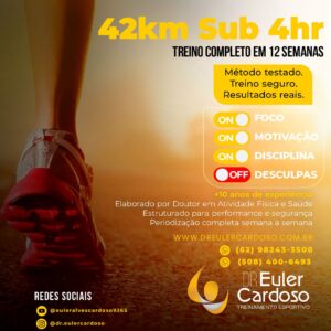 42Km Sub 4h em 12 Semanas