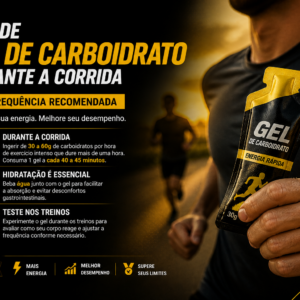 🥇 Uso de Gel de Carboidrato Durante a Corrida: Frequência Recomendada